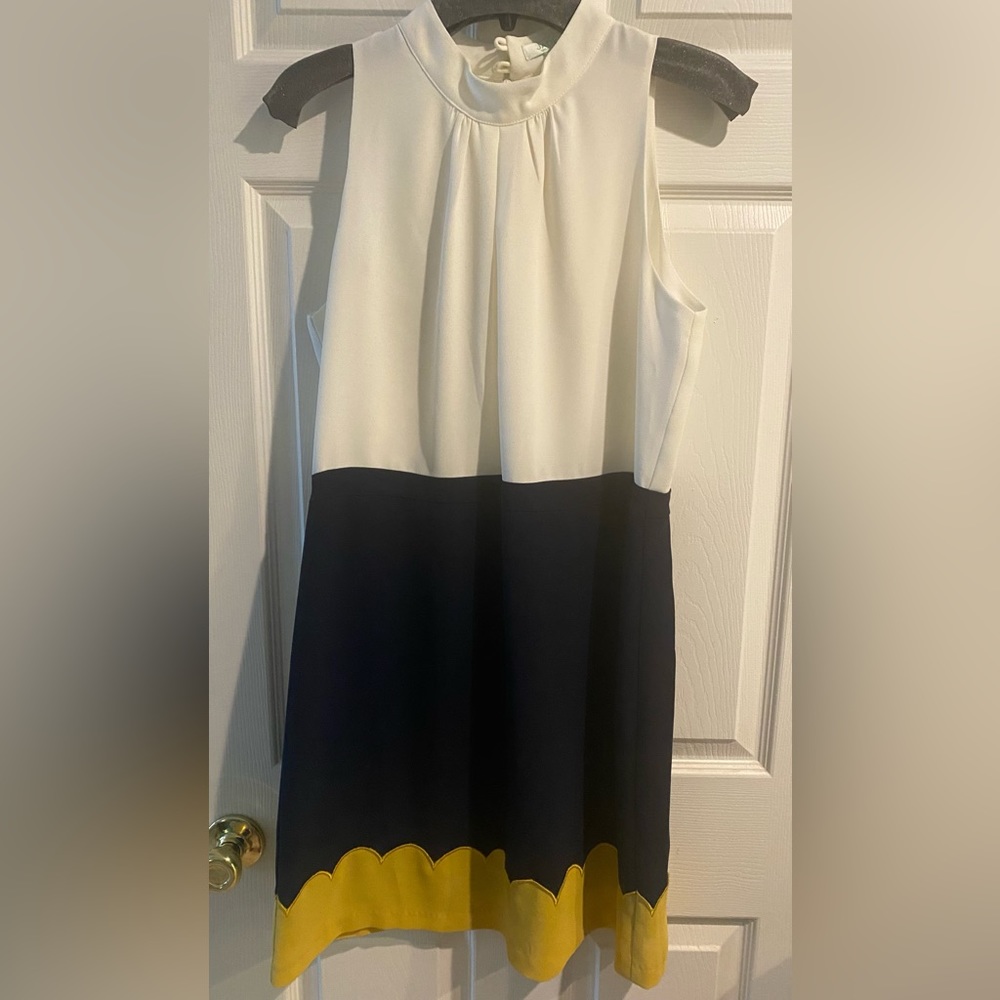New never been worn Jade Melody Tam color Block dress size L
